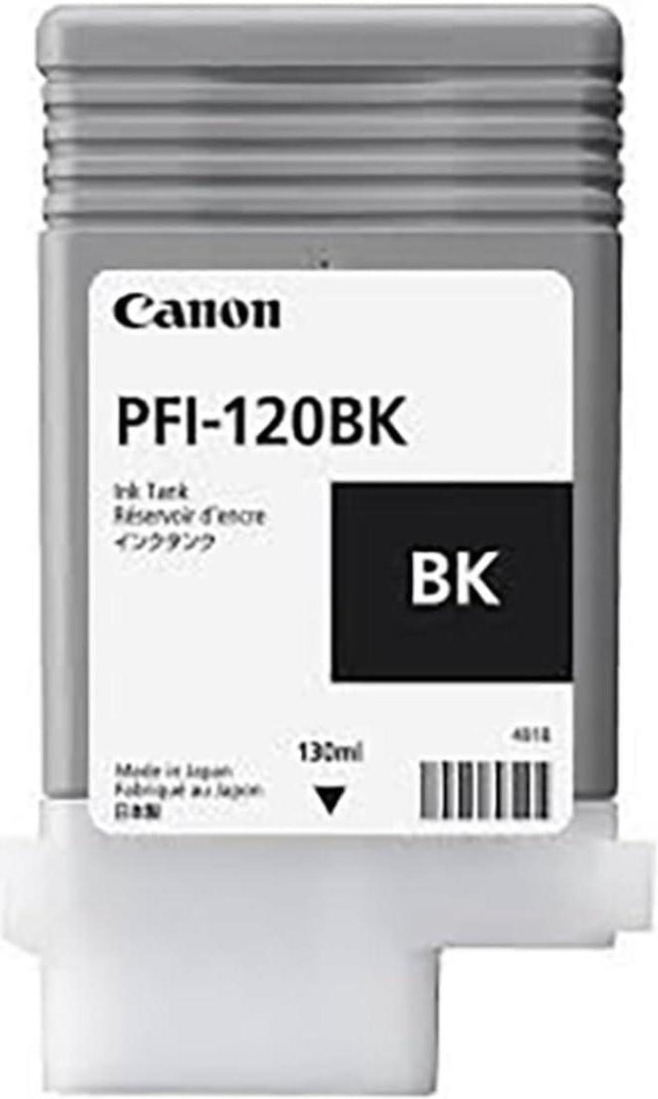 Canon PFI-120BK Pigment Black Ink Tank 130ml by CES Imaging