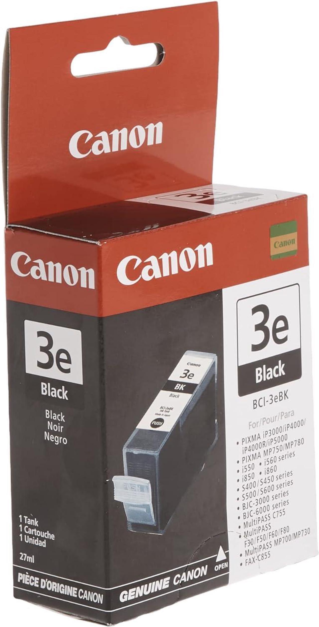 Canon Model BCI-3eBK Black Ink Tank