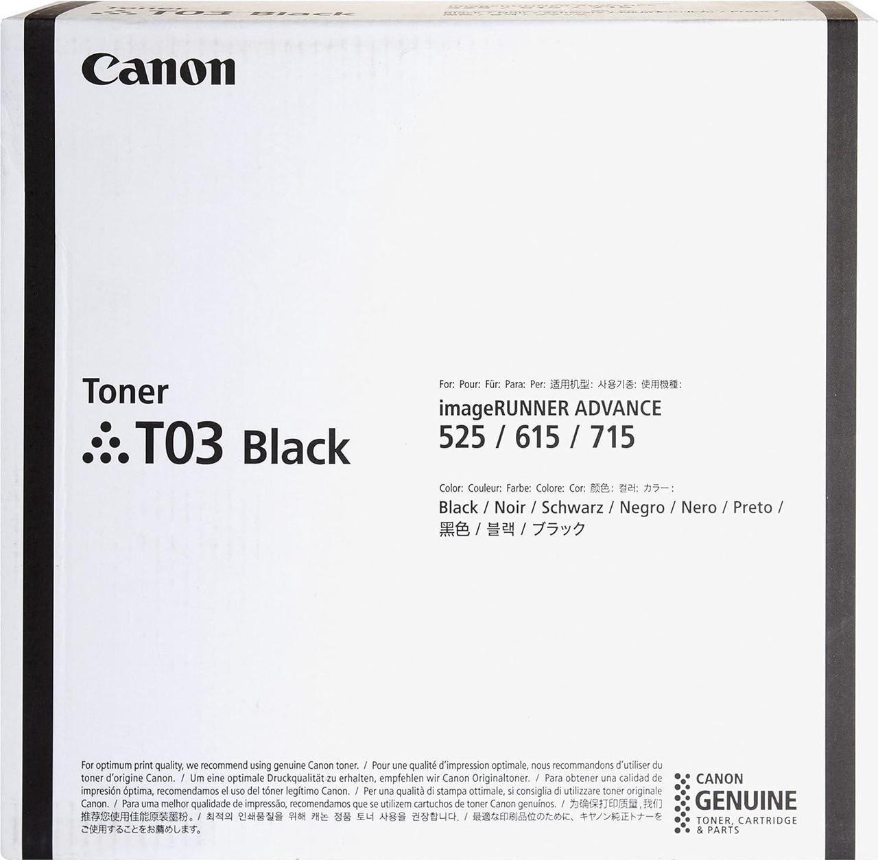 Canon, CNMT03, T03 Toner, 1 Each