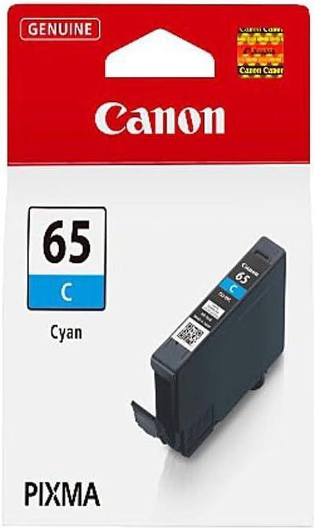 Canon CLI-65 C Cyan Ink 12.6 ml Printer Ink for PIXMA Inkjet Printers Original