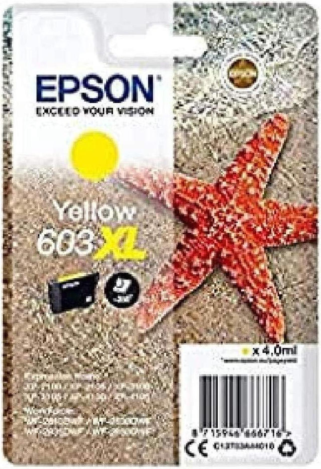 Epson Ink Yellow XL Starfish 1 Ink 603XL RF / AM SINGLE