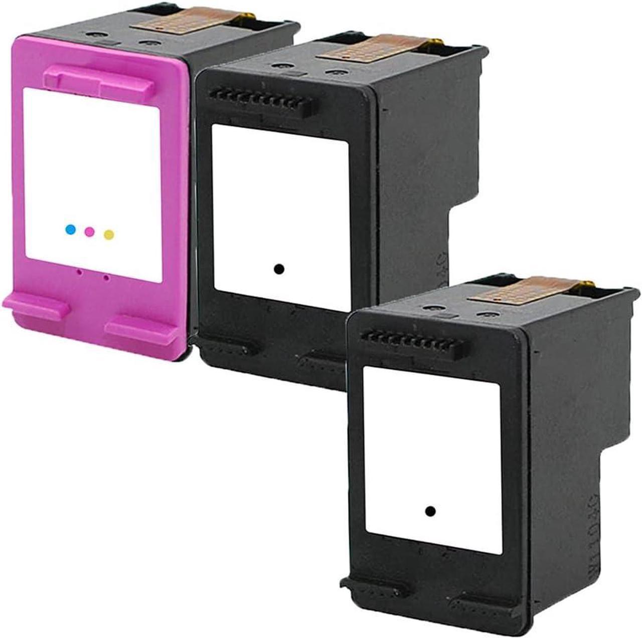 3 Inkfirst Remanufactured Ink Cartridges Replacement  63 XL 63XL Black Tri-Color F6U64AN F6U63AN (1 Set + 1 Black) Deskjet 3630 3631 3632 3633 3634 3635 3636 3637 3638 1110 1111 1112 2130