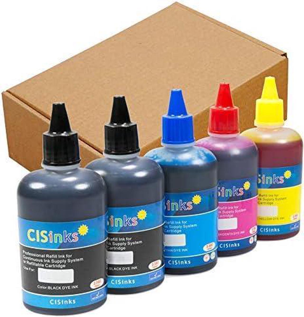 Refill Ink Bottle Set Compatible for Canon PGI-270 CLI-271 PIXMA MG6820 MG6821 MG6822