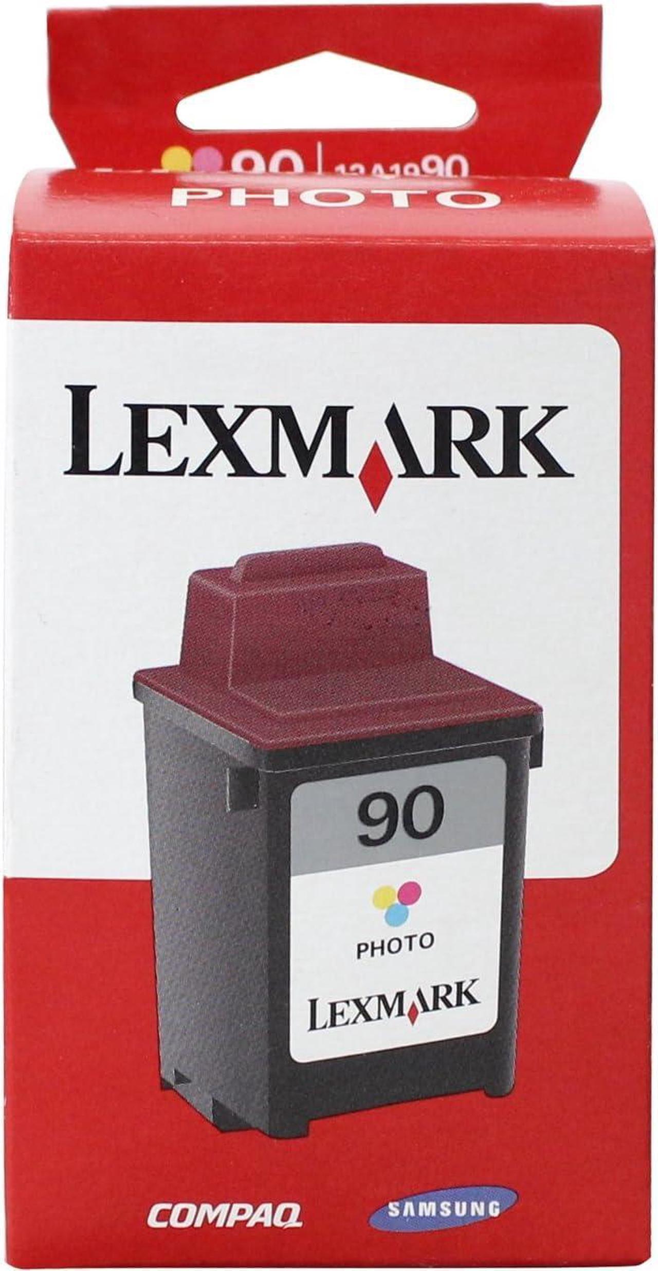 Lexmark 90 (12A1990) Photo OEM Genuine Inkjet/Ink Cartridge (450 Yield) (Stor...