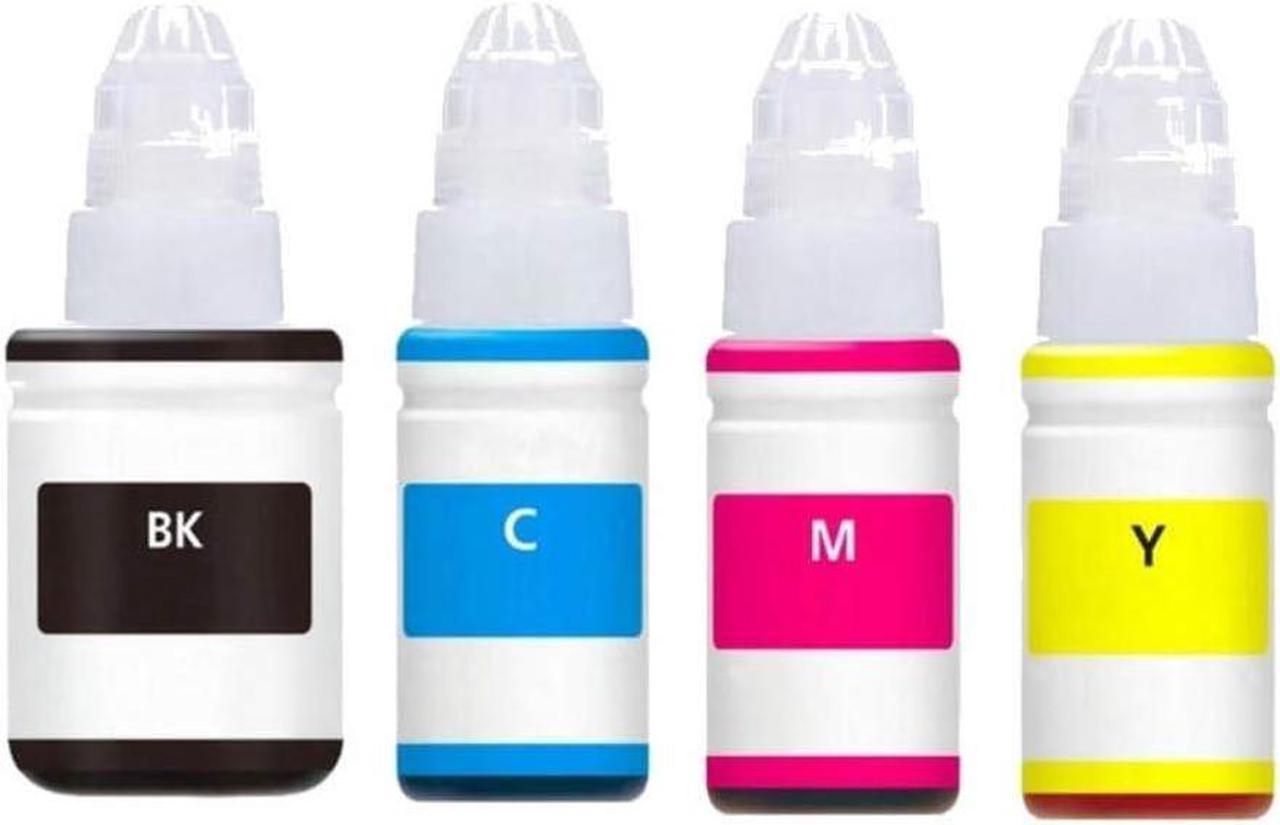 Best Ink Compatible Ink Bottle Replacements for GI-290 Compatible MegaTank Ink Bottle Combo High Yield BK/C/M/Y-for PIXMA G1200 PIXMA G2200 PIXMA G3200 Wireless PIXMA G4200 Wireless PIXMA G4210