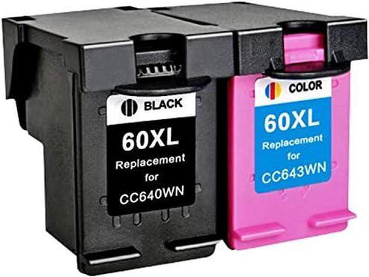 Best Compatible Cartridge for High Yield Black & Color Combo Pack Ink Cartridge  60XL