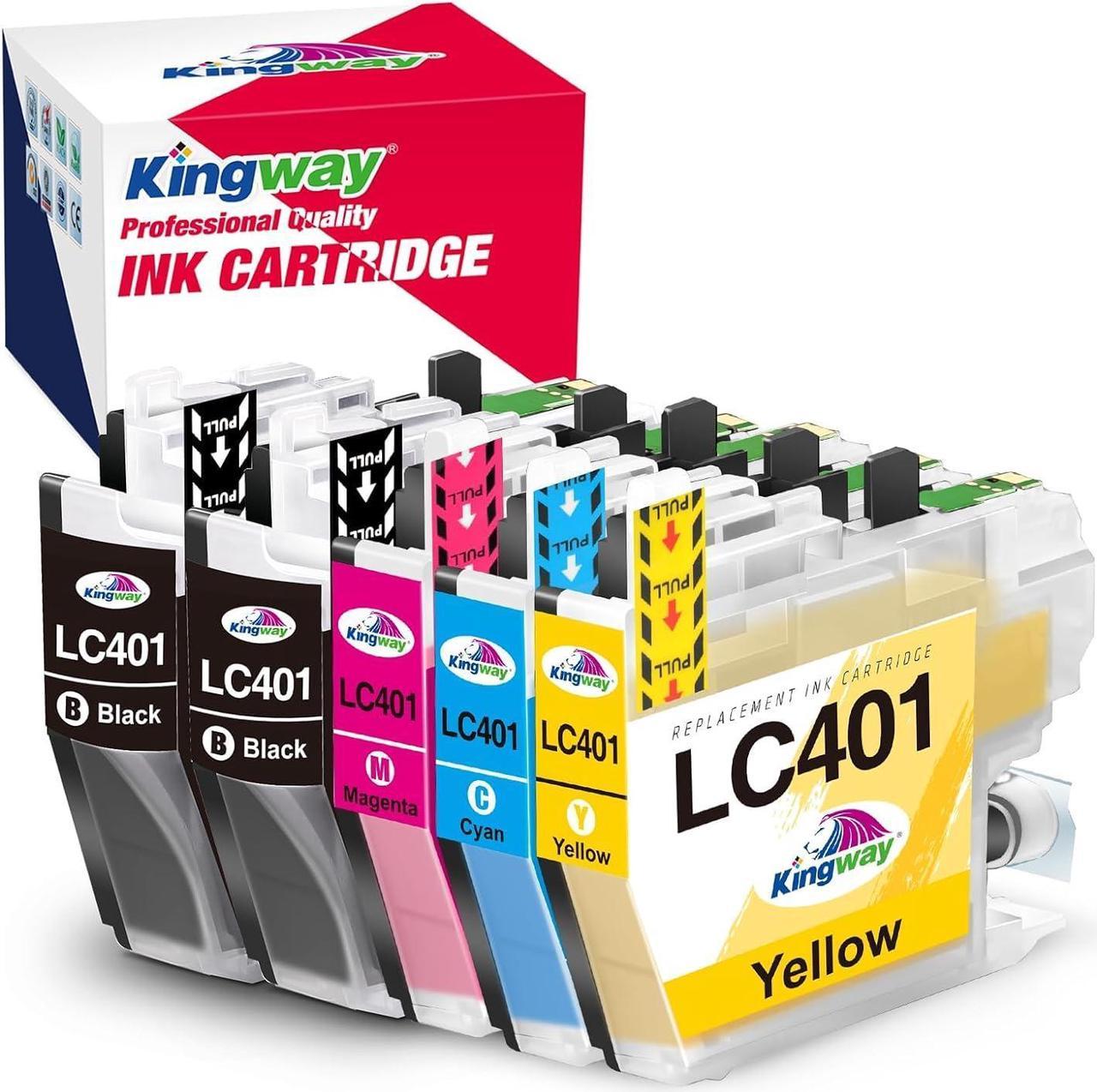 Kingway Compatible Ink Cartridge Replacement for LC-103XL LC103XL LC101 101XL for Brother MFC J870DW J450DW J470DW J650DW J4410DW J4510DW J4710DW J6720DW(10pack,4BK,2Y,2M,2C)