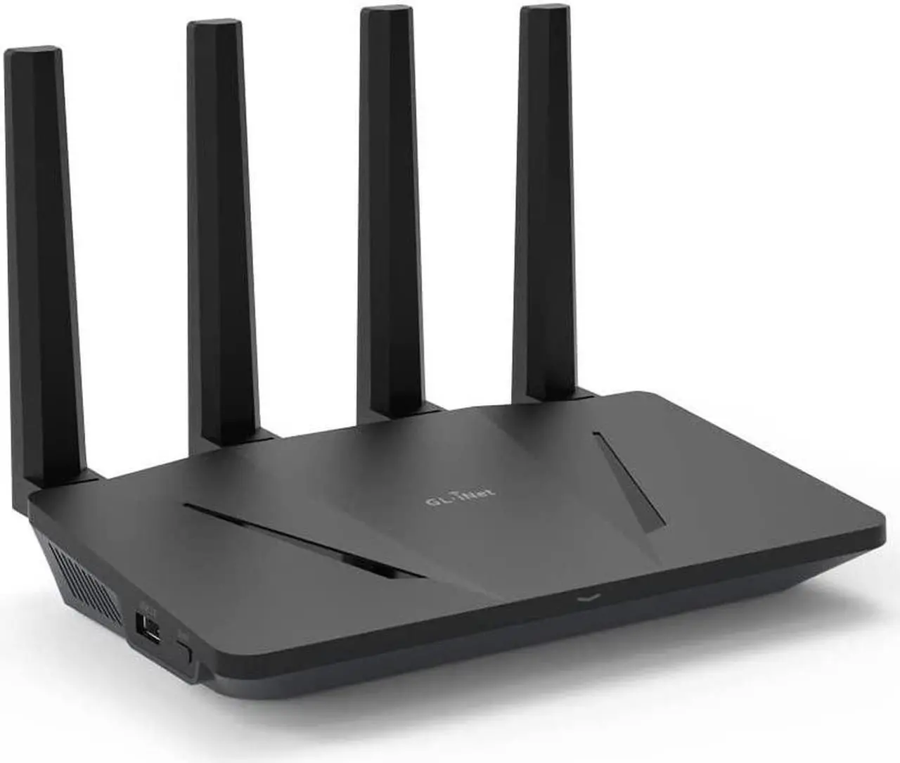 Main image of GL.iNet GL-AX1800(Flint) WiFi 6 Router -Dual Band Gigabit Wireless Internet Router | 5 x 1G Ethernet Ports | Up to 120 Devices | Amazing OpenVpn&WireGuard Speed | WPA3 Security | MU-MIMO | 802.11ax