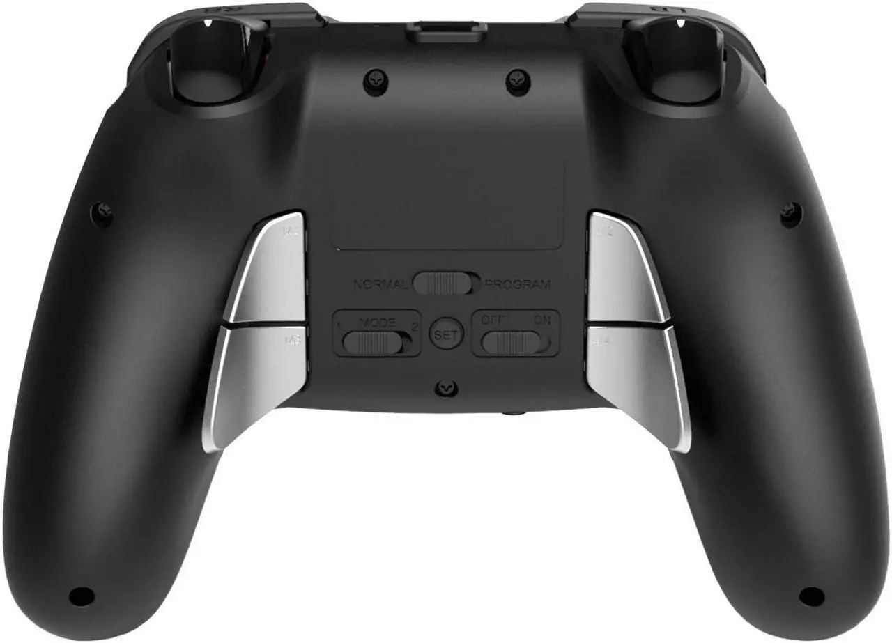 Alt view image 5 of 6 - PS4 Scuffed Controller,Modded Dual Vibration PS4 Elite Game Controller with Back Paddles for PS4/PS3