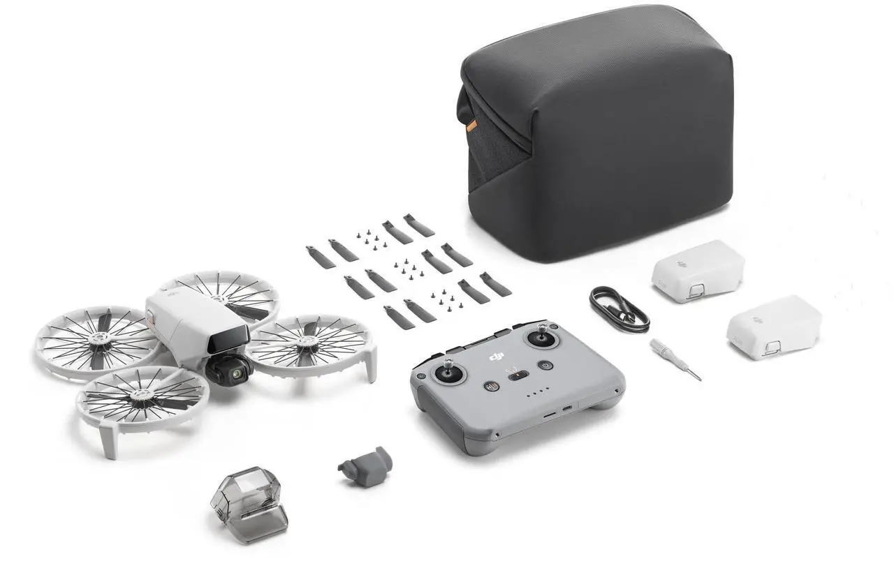 Alt view image 7 of 7 - DJI Flip AI Intelligent HD Aerial Drone,with 4KUHD Camera, 44,000 ft/13km Video Transmission, 30 Minutes Endurance, Easy to CarryWeight 249g, Normal remote control, 3 Batteries