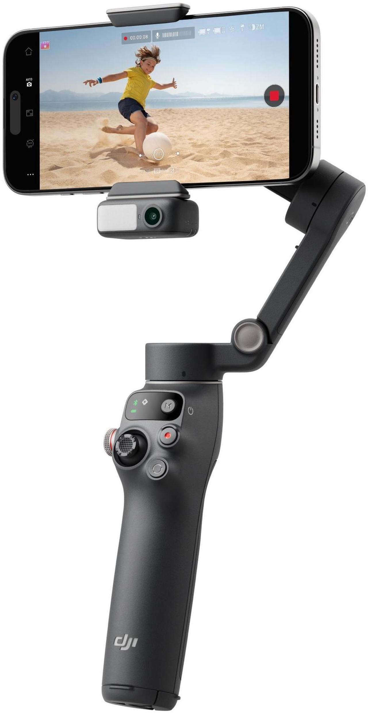 Alt view image 4 of 6 - DJI Osmo Mobile 7P Gimbal Stabilizer for IPhone and Android, Built-in Tripod, Ultra-Light Weight, Comfort Grip, 3-Axis Mobile Gimbal, Standard Package