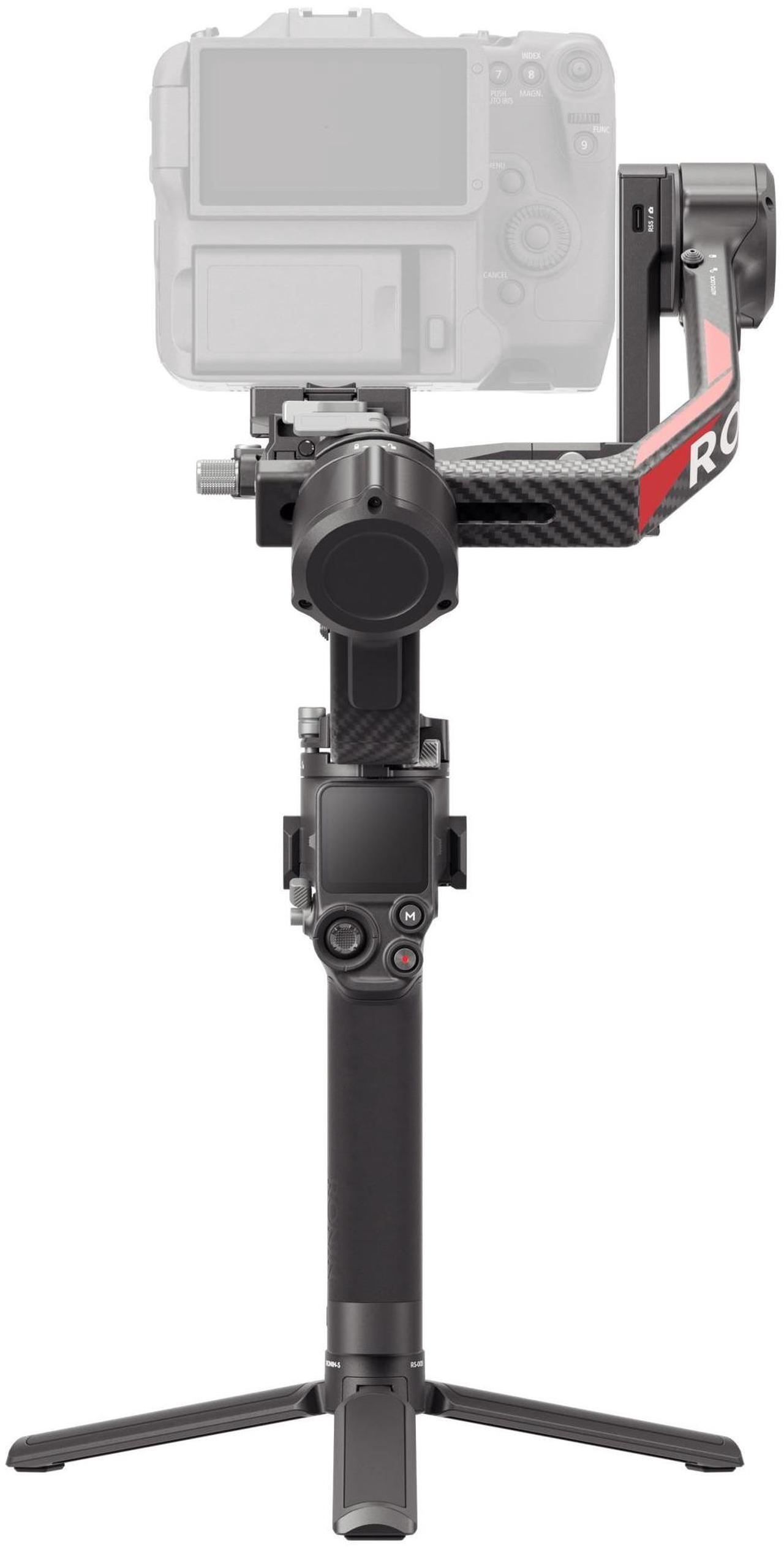 Alt view image 5 of 6 - DJI RS 4Pro 3-Axis Gimbal Stabilizer for DSLR Cameras, Compatible with Many Brands of Cameras, Supports Vertical Shooting, Maximum Load Capacity 4.5 kg, Standard Package