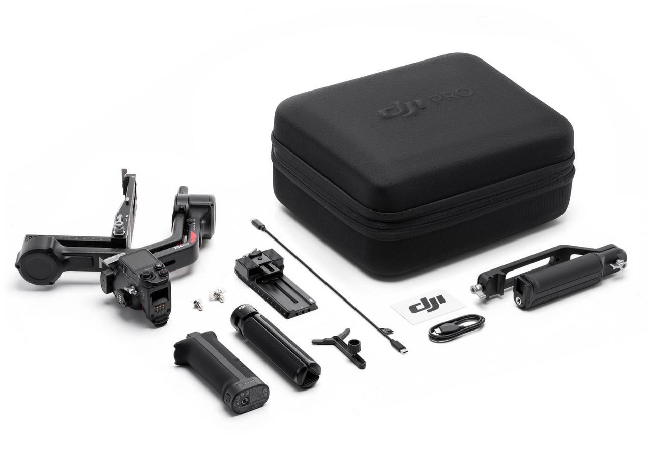 Alt view image 6 of 6 - DJI RS 4Pro 3-Axis Gimbal Stabilizer for DSLR Cameras, Compatible with Many Brands of Cameras, Supports Vertical Shooting, Maximum Load Capacity 4.5 kg, Standard Package