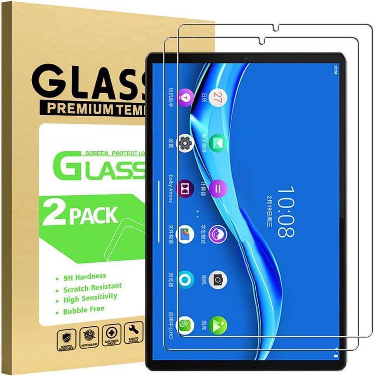 BONAEVER [2-Pack] Screen Protector for Lenovo Tab M10 FHD Plus 2nd Gen 10.3 inch TB-X606F TB-X606X Tempered Glass Screen Protector Film S Pen Compatible Anti-Fingerprint Anti-Scratch