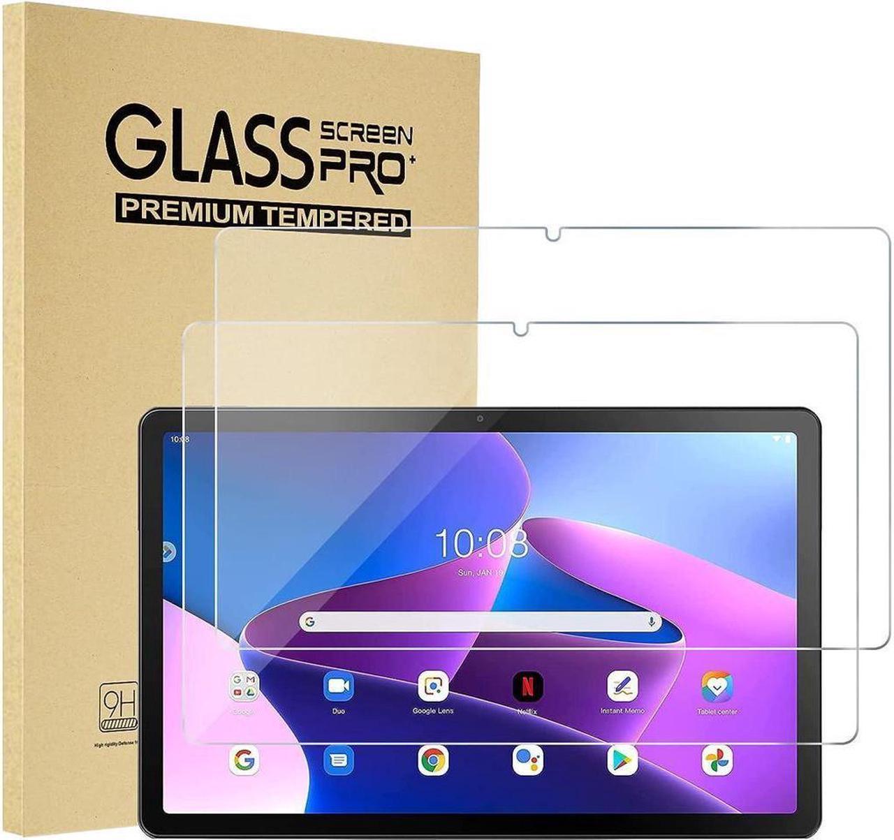 [2-Pack] Screen Protector for Lenovo Tab M10 Plus 3rd Gen 10.6 Inch 2022 TB125FU / TB128FU / TB128XU Tempered Glass Screen Protector Film, S Pen Compatible, Anti-Fingerprint, Anti-Scratch