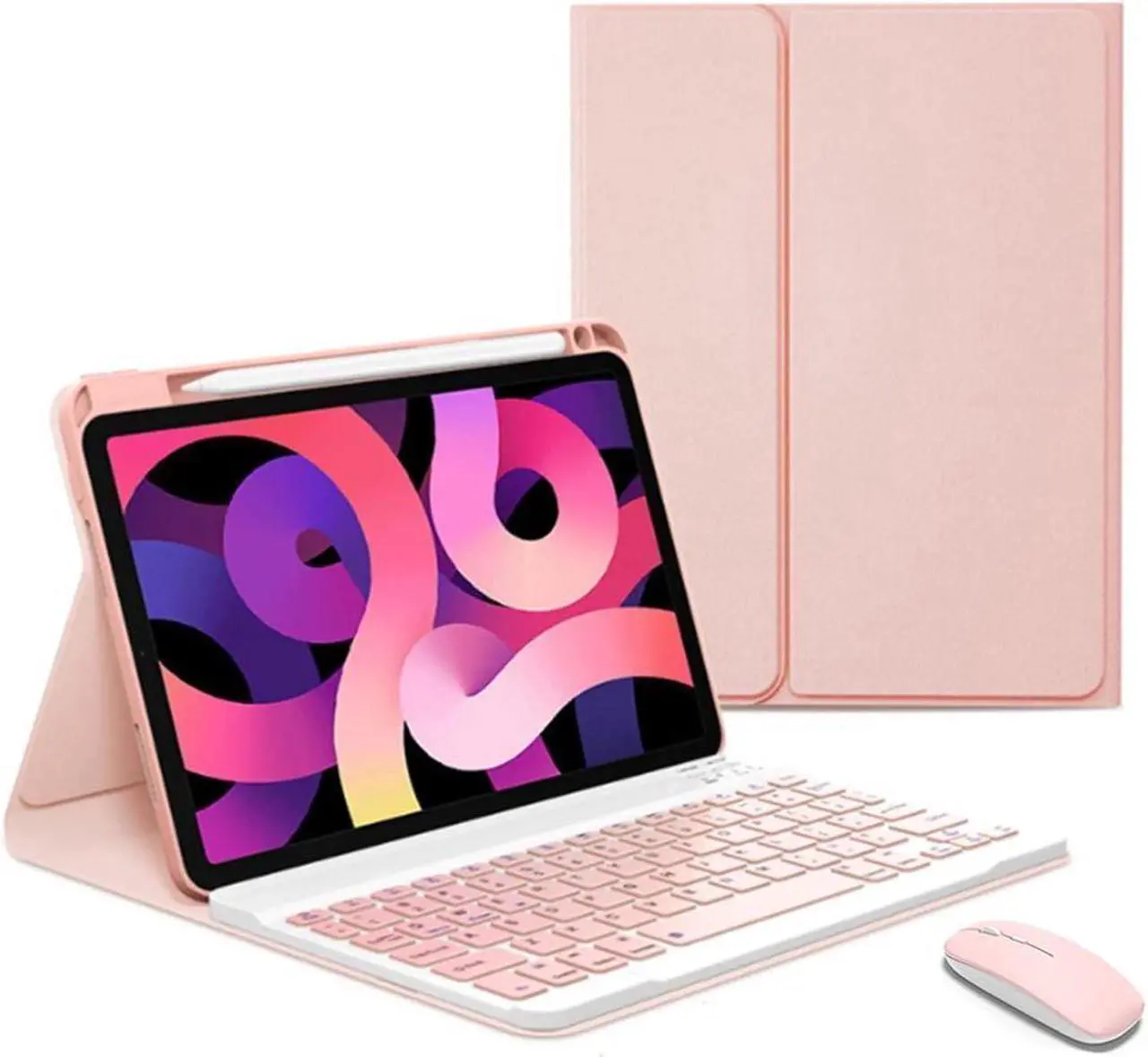 Main image of BONAEVER Keyboard Case with Wireless Mouse Combo for Xiaomi Pad 6 / Pad 6 Pro 11 Inch 2023 Smart Folio Cover with Magnetic Wireless Keyboard Mice