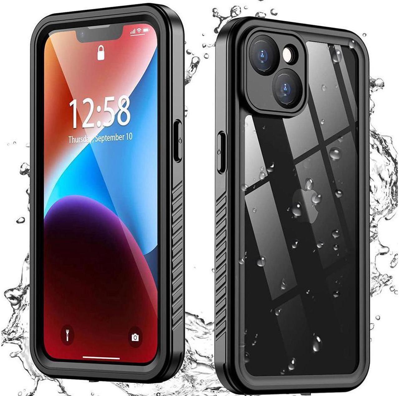 BONAEVER For iPhone 14 Case Waterproof with Built in Screen Protector Shockproof Cover Protective Phone Case for iPhone 14 5G 6.1 inch