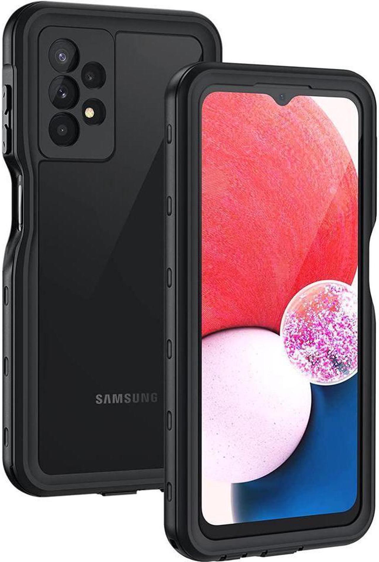 BONAEVER For Samsung Galaxy A13 LTE 4G Case (NOT for 5G) IP68 Waterproof Case with Built-in Screen Protector Shockproof Protective Cover for Galaxy A13 4G 6.6 inch