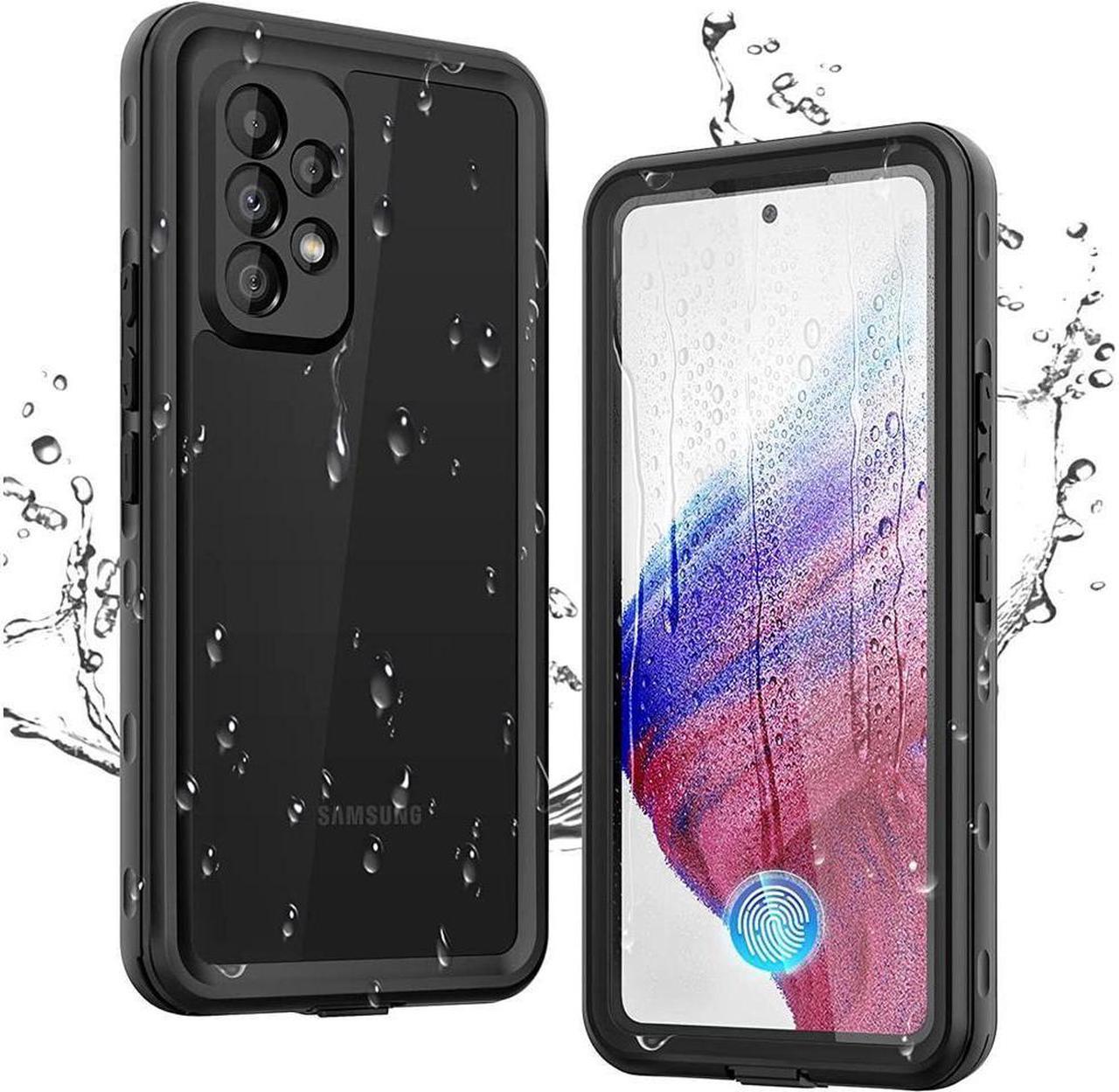 BONAEVER For Samsung Galaxy A53 5G Case Waterproof Built-in Screen Protector 360° Shockproof Clear Cover for Galaxy A53 5G 2022 6.5 inch