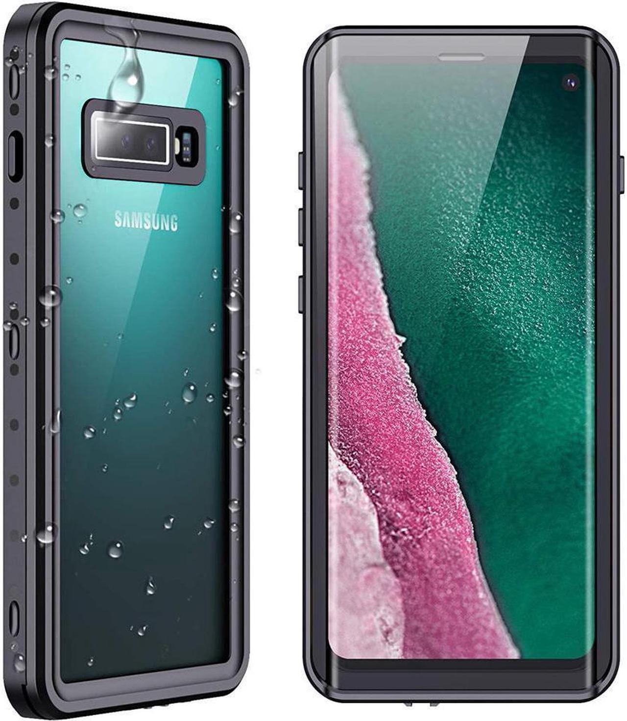 BONAEVER For Samsung Galaxy S10 5G Case S10 Waterproof Case with Screen Protector Protective Shockproof Cover IP68 Waterproof Clear Case for Galaxy S10 5G 6.7 inch