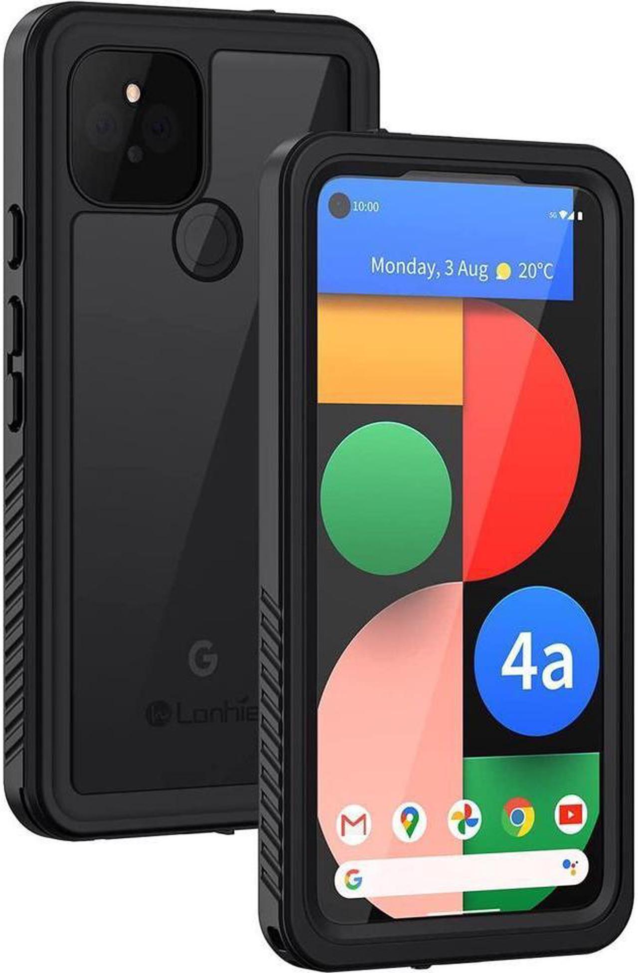 BONAEVER Google Pixel 4a 5G Case IP68 Waterproof Du Standproof Shockproof Protective Cover [NOT Fit 4G Version] with Screen Protector for Google Pixel 4a 5G 6.2 inch