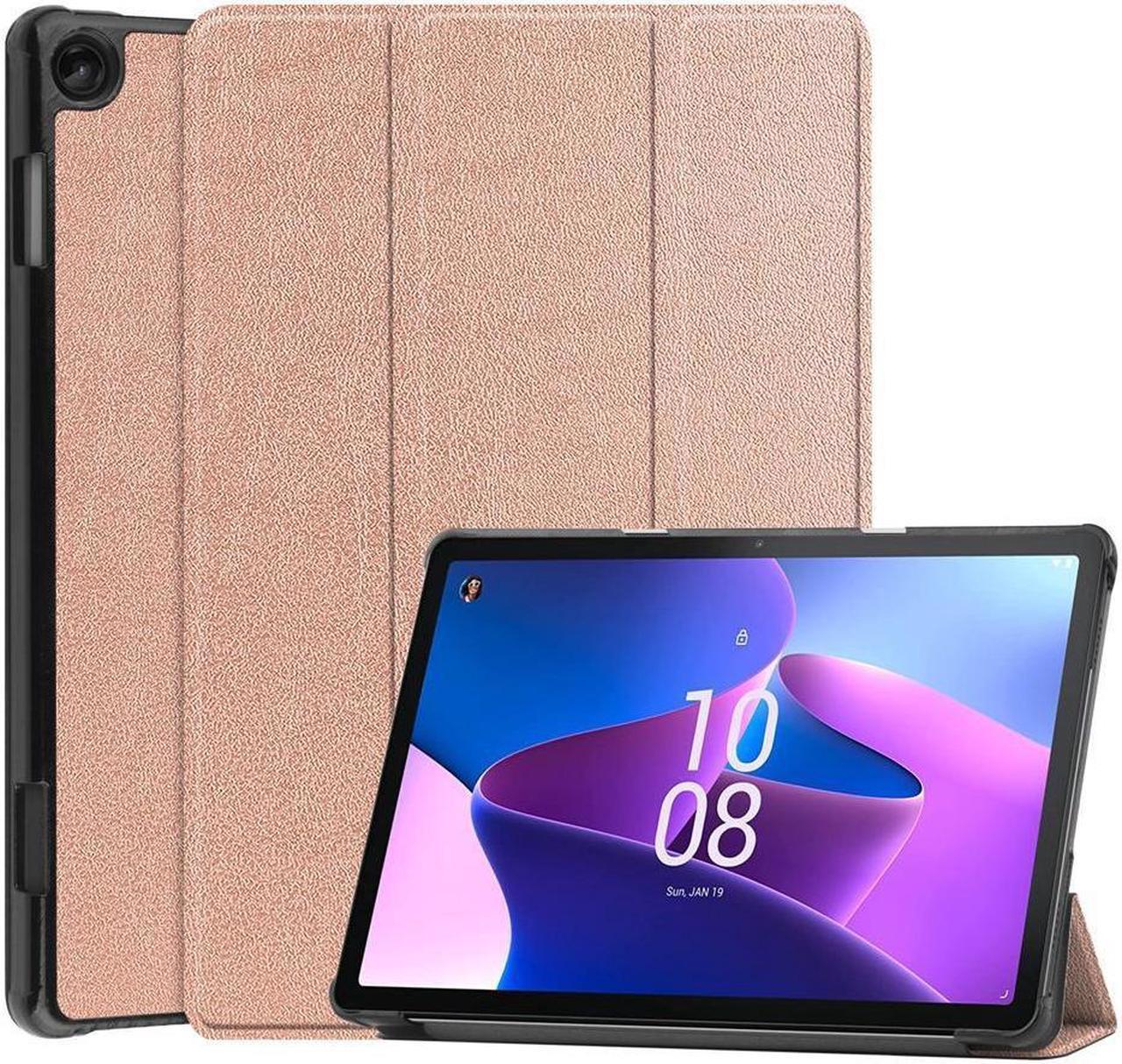 BONAEVER Case for Lenovo Tab M10 3rd Gen 10.1 inch 2022 TB-328F Slim Shell Tri-Fold Magnetic protective Stand Cover with Auto Sleep/Wake