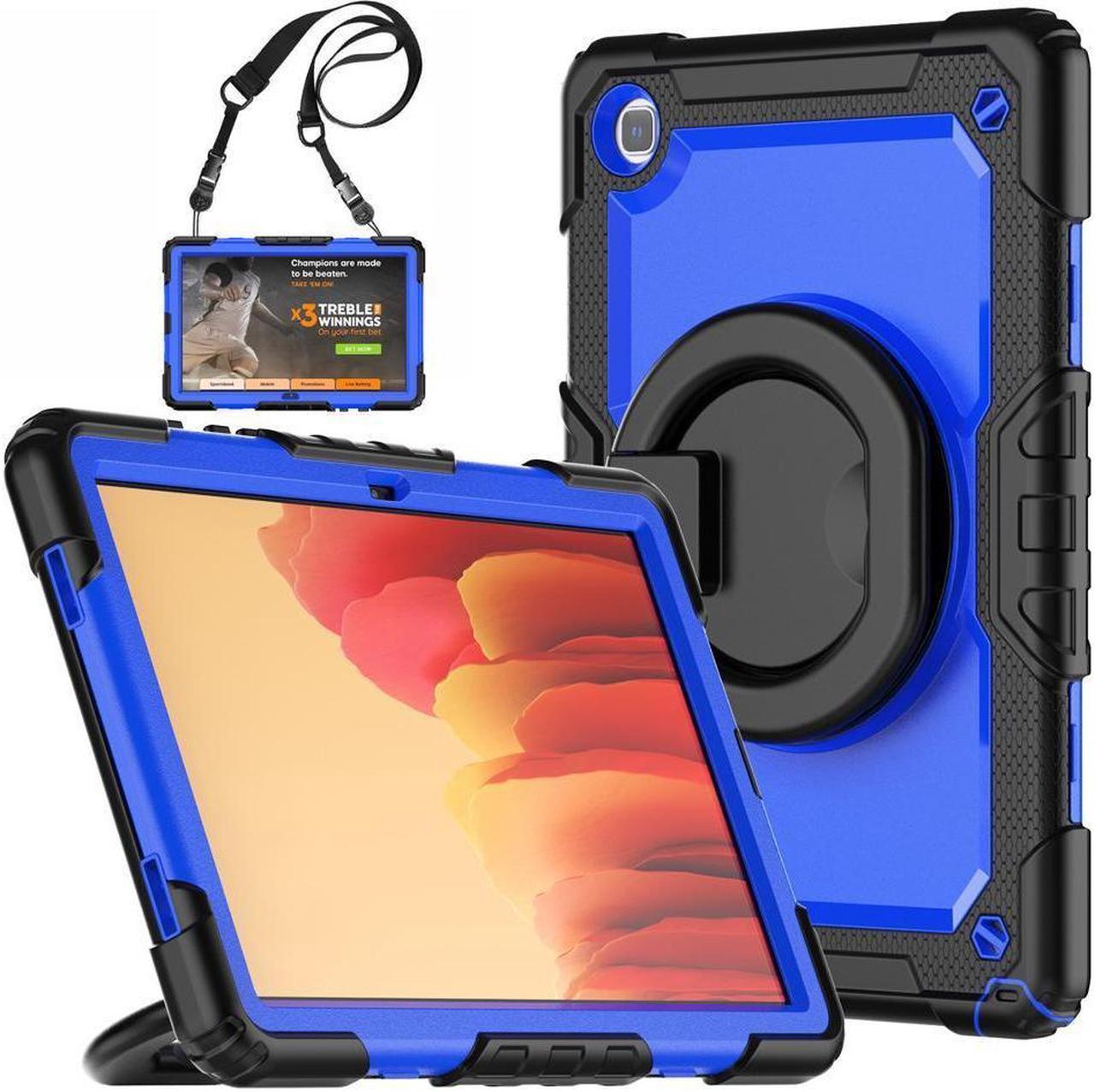 BONAEVER For Samsung Galaxy Tab A7 Case 2020 SM-T500/T505/T507 with Screen Protector Shockproof Cover for 10.4 Inch Tab A7 with S Pen Holder Stand and Strap Shoulder Strap