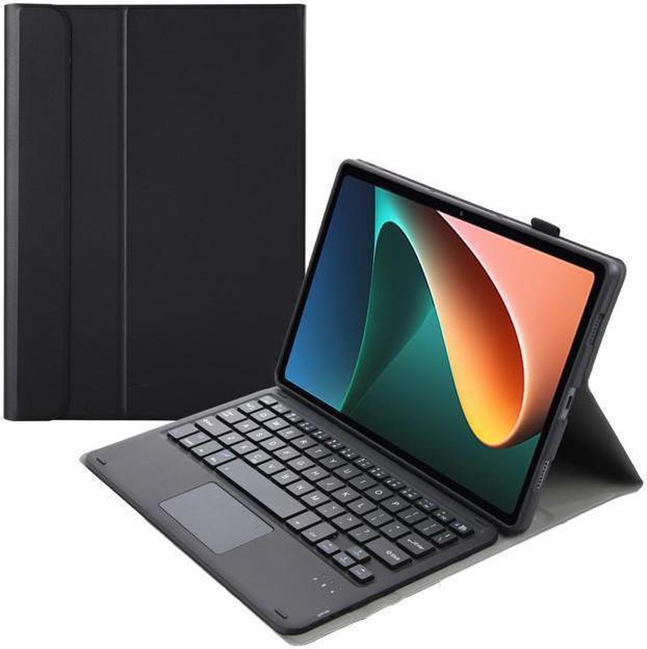 BONAEVER Touchpad Keyboard Case for Xiaomi Pad 5 / Xiaomi Pad 5 Pro 11 inch 2021/ Xiaomi Pad 5 Pro 5G Wireless Keyboard with Trackpad & Pencil Holder