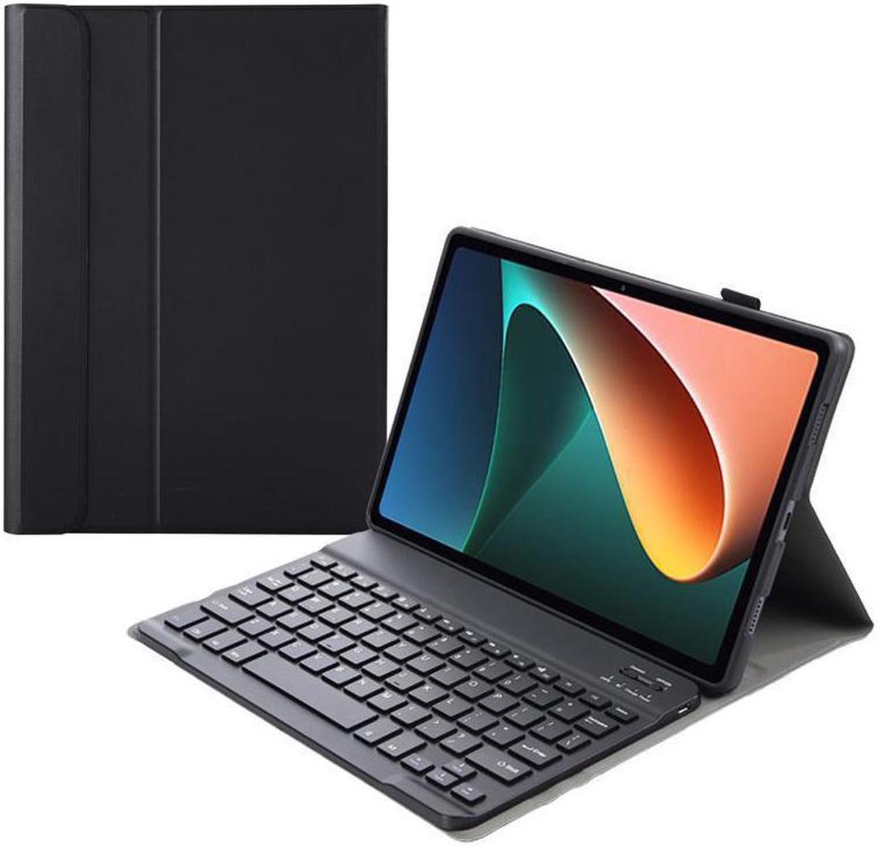 BONAEVER Bluetooth Keyboard Case for Xiaomi Pad 5 / Xiaomi Pad 5 Pro 11 inch 2021/ Xiaomi Pad 5 Pro 5G Wireless Keyboard with Pencil Holder