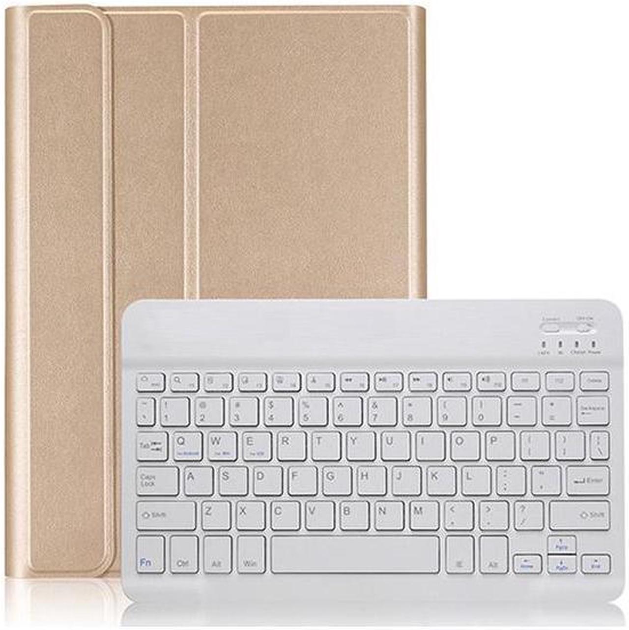 BONAEVER Keyboard Case for Samsung Galaxy Tab A 8.0 inch 2019 with S Pen Hoder Model SM-P200 Wi-Fi / SM-P205 LTE Slim Shell Stand Cover with Backlit Wireless Bluetooth Keyboard