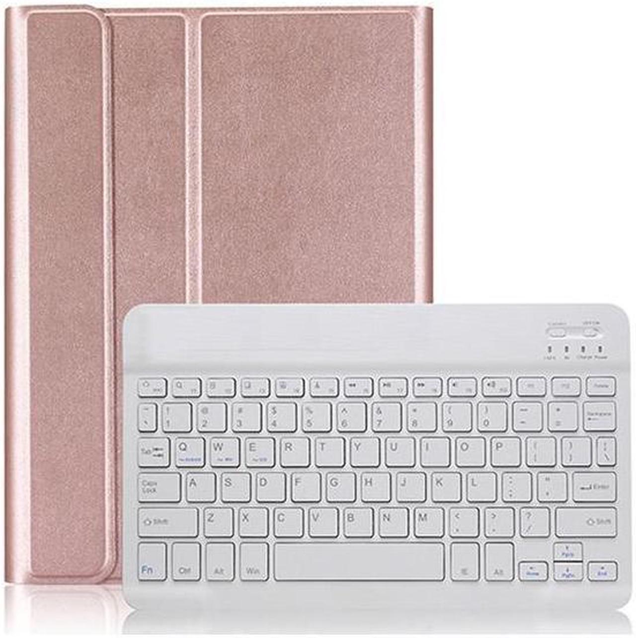 BONAEVER Keyboard Case for Samsung Galaxy Tab A 8.0 inch 2019 with S Pen Hoder Model SM-P200 Wi-Fi / SM-P205 LTE Slim Shell Stand Cover with Backlit Wireless Bluetooth Keyboard