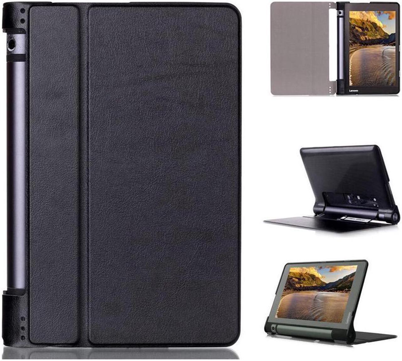 BONAEVER For Lenovo Yoga Tab 3 8 Case Cover Slim Folding Stand Cover Smart Case for 2015 Lenovo Yoga Tab3 8 Inch ( Lenovo Yoga Tab3 YT3 850 YT3-850F YT3-850M YT3-850L )