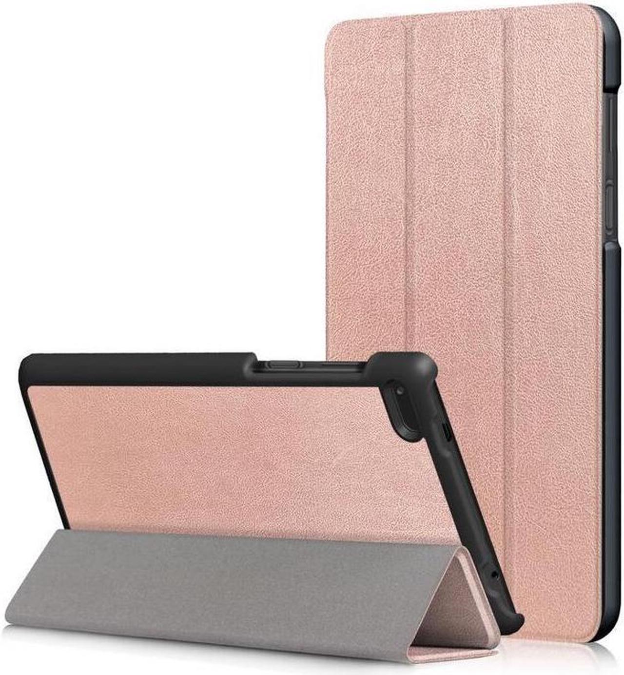 BONAEVER Case For Lenovo Tab 7 Essential / Tab4 7 Essential - Ultra-Thin Cu Stander PU Leather Case Shell Hard Cover for Lenovo Tab 7 Essential TB-7304F TB-7304I TB-7304X