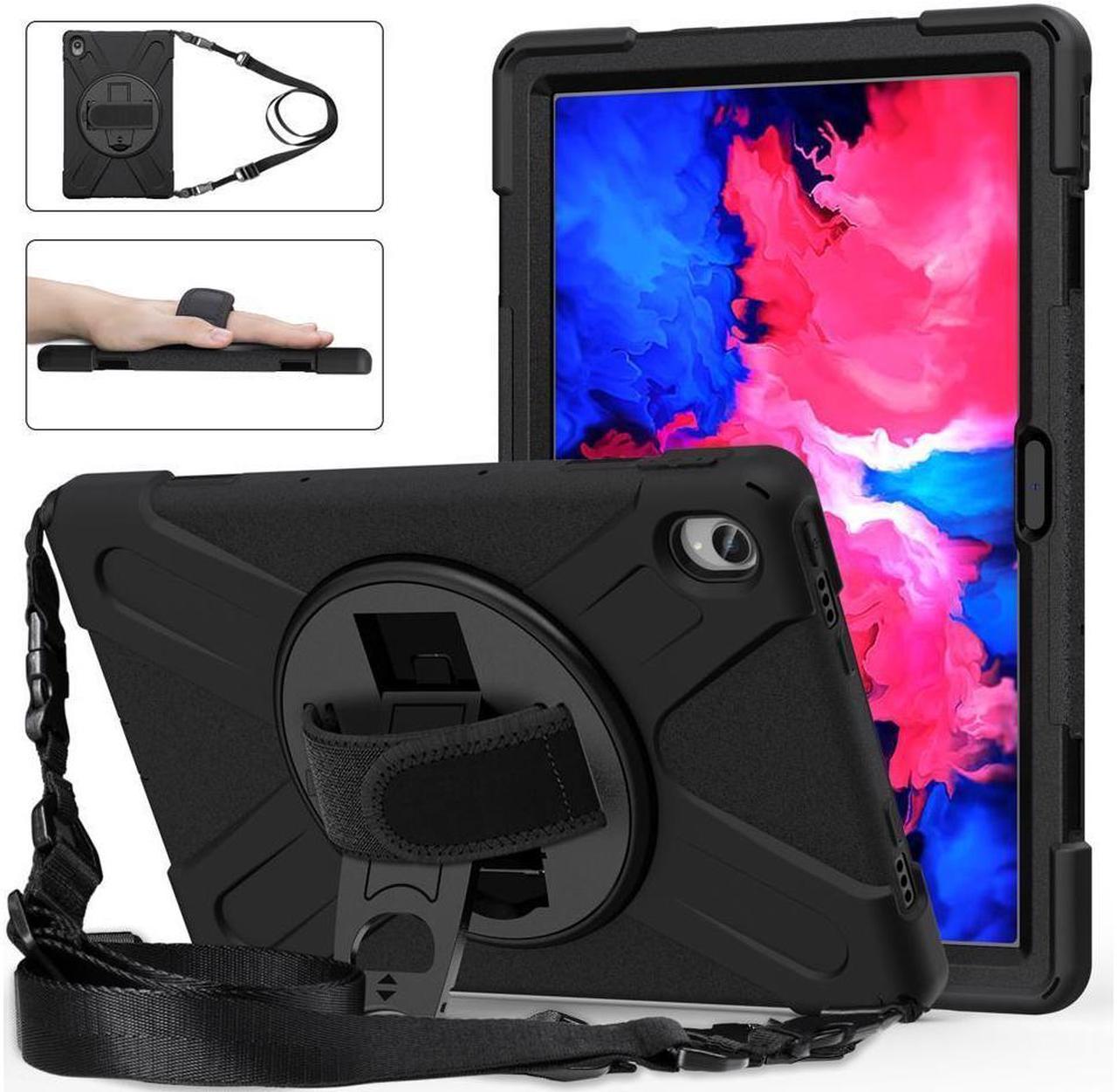 BONAEVER Case for Lenovo Tab P11 Plus / P11 11 inch 2022 2021 2020 TB-J606F TB-J606X TB-J616F TB-J607F with Stand Shoulder Strap Shockproof Cover