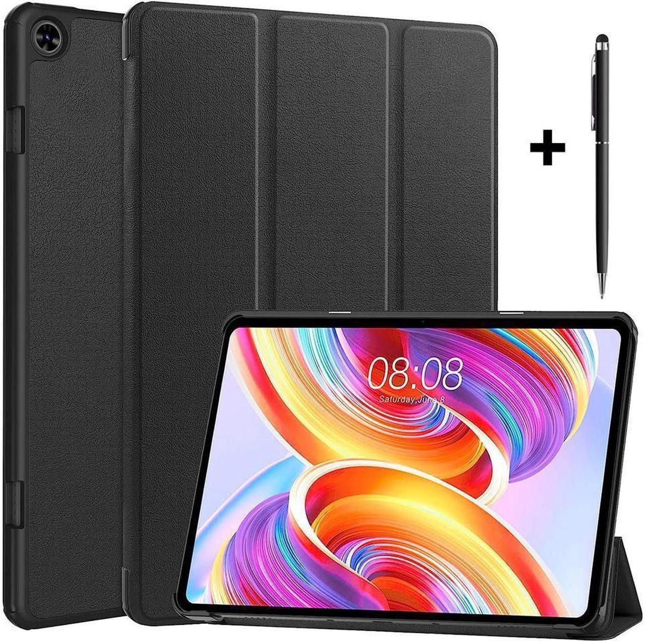 BONAEVER Case for TECLA Stand T50 11 inch Tri fold Slim Hard Shell Smart Protective Cover with Multi-Angle Stand Universal Stylus Pen