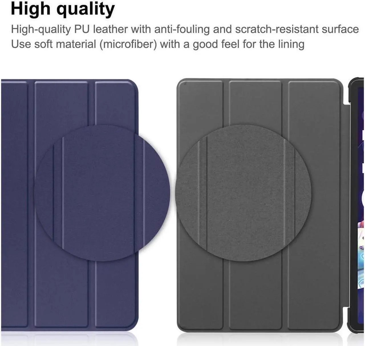 Alt view image 7 of 7 - BONAEVER Case for Lenovo Tab P11 Pro 11.2 inch Gen 2 2022 / Xiaoxin Pad Pro 2022 11.2 inch Slim Hard Shell Smart Protective Stand Cover + Universal Stylus Pen