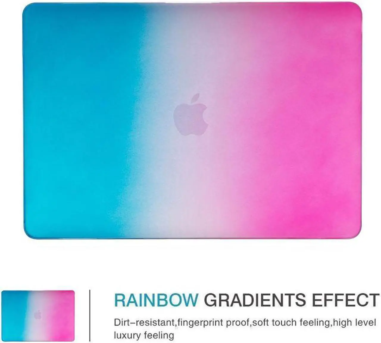 Alt view image 3 of 7 - BONAEVER Compatible with MacBook Air 11 Inch Case Model A1370 A1465 Soft Touch Plastic Hard Shell Cover with Keyboard Cover for Apple Mac Air 11"