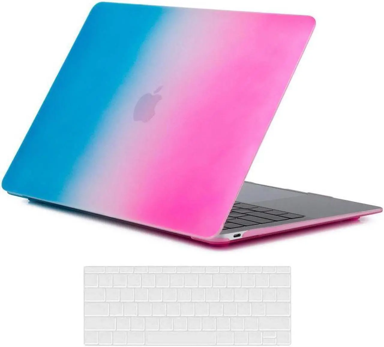 Main image of BONAEVER Compatible with MacBook Air 11 Inch Case Model A1370 A1465 Soft Touch Plastic Hard Shell Cover with Keyboard Cover for Apple Mac Air 11"