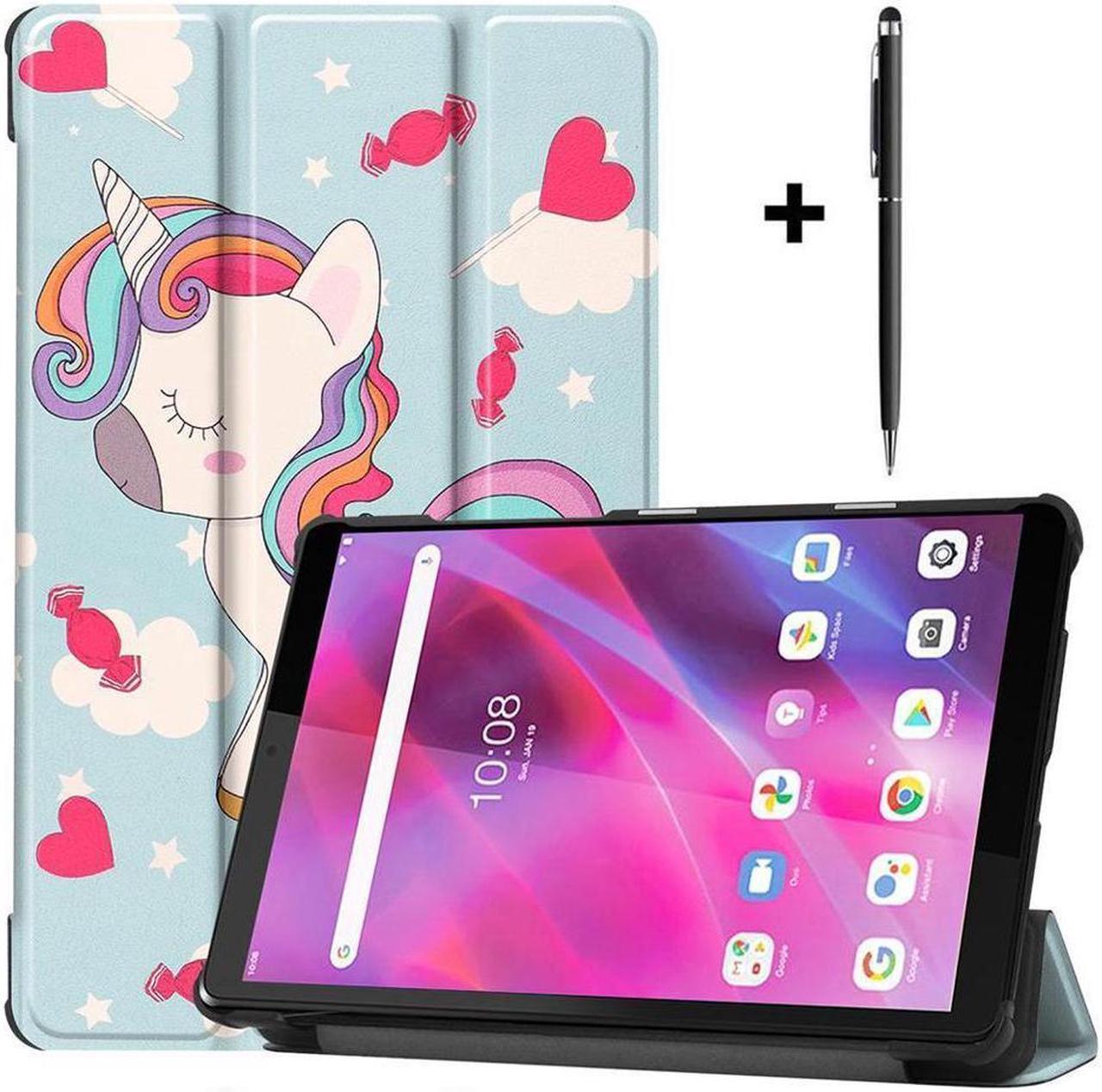 BONAEVER Case for Lenovo 8.0 Inch Tab M8 Gen 3 2022/ Smart Tab M8 Gen 3 2022/Tab M8 HD LTE 2021/ Tab M8 HD/Smart Tab M8/Tab M8 FHD 2019 Slim Stand andard Shell Protective Cover with Stylus Pen