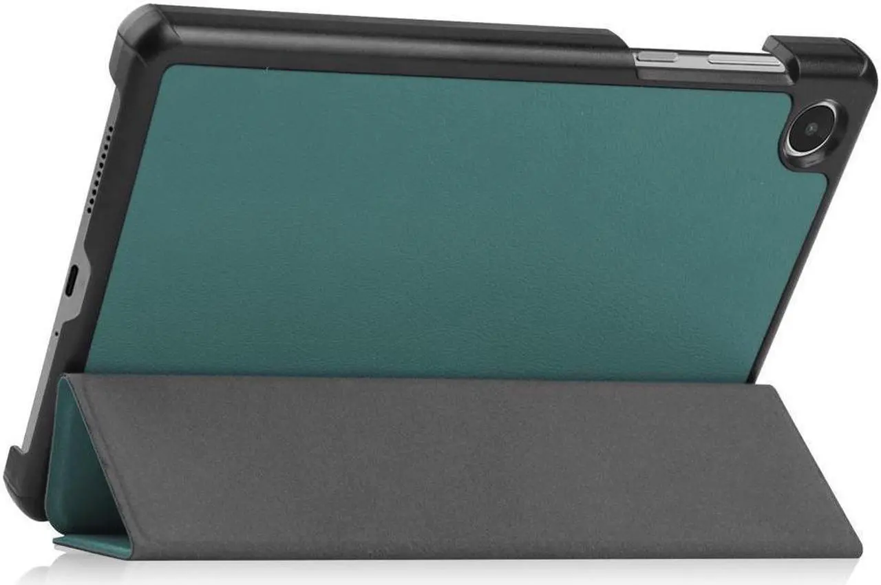 Alt view image 4 of 7 - BONAEVER Case for Lenovo Tab M8 4th Gen 2023 8 inch Model TB-300FU TB-300XU Slim Stand andard Shell Protective Cover with Stylus Pen Dark Green