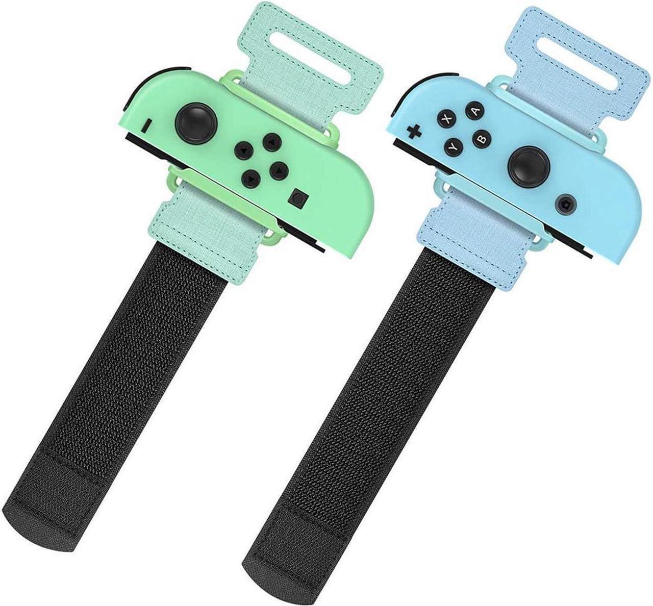 BONAEVER Upgraded Wri Stand B s Compatible with Ju Stand Dance 2022 2021 2020 Switch Adjustable Ela Standic Dance Straps Compatible with Switch & Switch OLED Controllers 2 Pack for Kids Adults