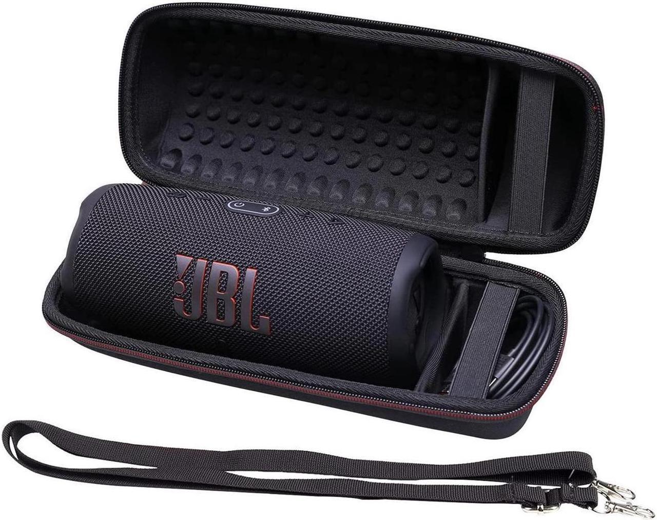 BONAEVER Hard Case for JBL Charge 4/Charge 5 Portable Waterproof Wireless Bluetooth Speaker by LTGEM. Fits USB Cable Charger Accessories