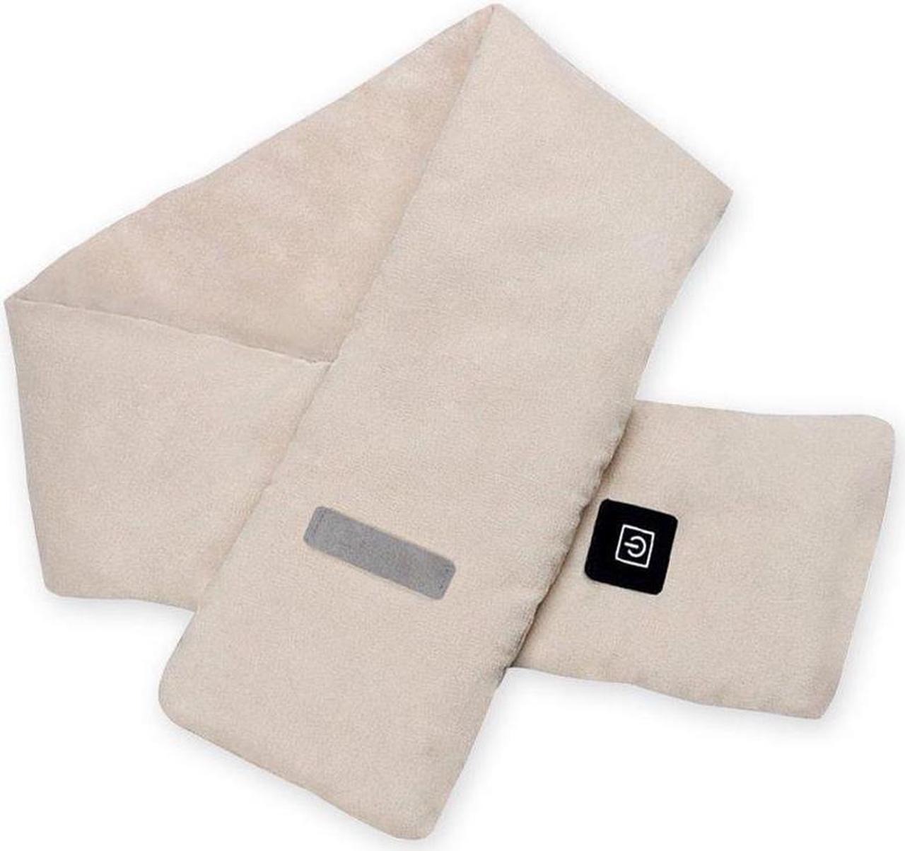 Alt view image 2 of 7 - BONAEVER Winter Heating Scarf 3 Levels Usb Neck Shoulder Warmer Scarves 5W Outdoor Hiking Fishing Overheat Protection Warming Equipment