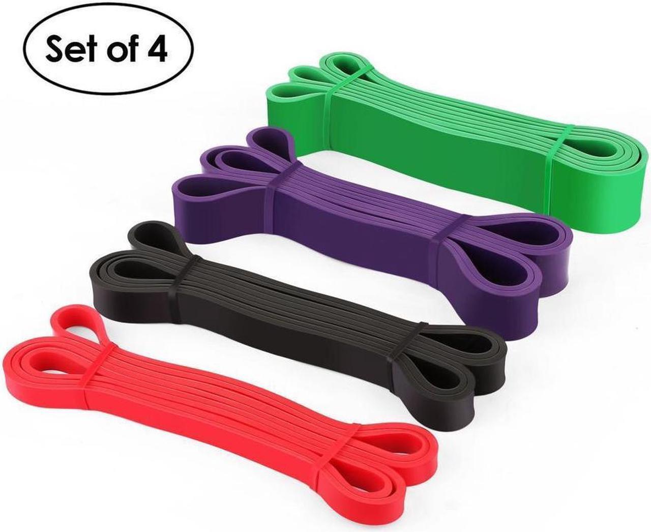 Main image of BONAEVER 4x Pull Up B s - Resi Standance B s - Premium Latex Loop Standretch Workout / Exercise B - Mobility & Powerlifting Assi Stand B s for Body Fitness Training