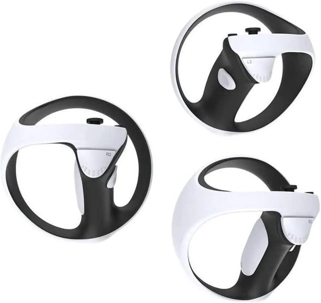 Alt view image 7 of 7 - BONAEVER Silicone Controller Pad for PS VR24 in 1 Accessories Kit for PS VR2 Controller with Anti-Slip Handle Cover Grip Protection