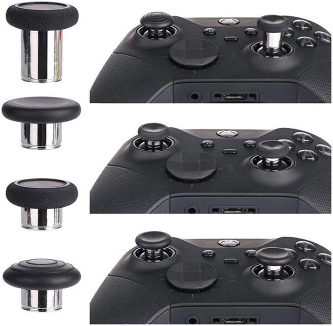 Alt view image 3 of 6 - BONAEVER Xbox One Elite Series 2 Controller Accessories Metal Thumb Standicks Replacement Mod Swap Joy Standicks Paddles D-Pads Adju Standment Tool