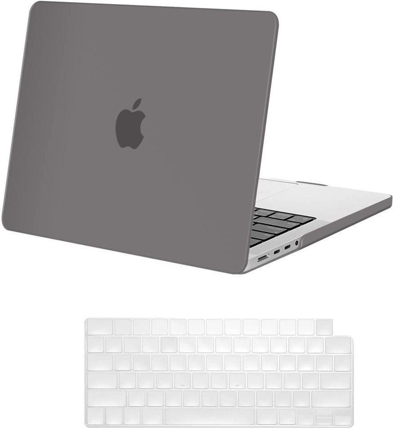 BONAEVER For Macbook Pro 14 inch Case 2023 2022 2021 Release M2 A2779 A2442 M1 Pro/Max Chip with Touch ID Hard Case Shell Cover Keyboard Skin Cover