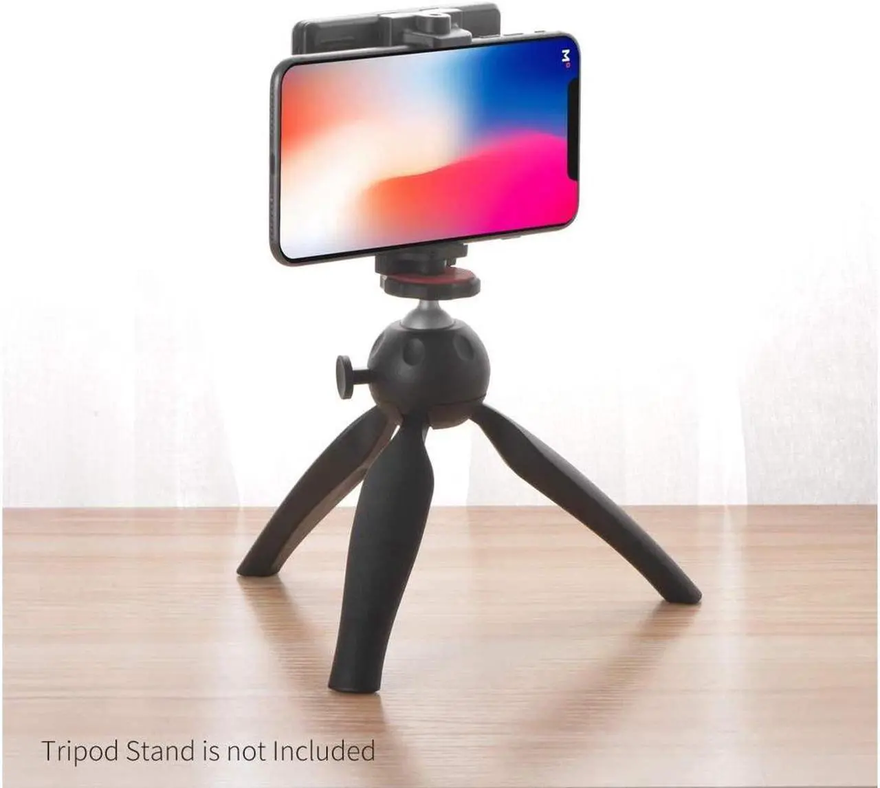 Alt view image 7 of 7 - BONAEVER 60 LED High Power Rechargeable Clip Fill Video Light with Front & Back Clip Adju Standed 3 Light Modes for Phone iPhone Android iPad Laptop for Makeup Selfie Vlog Video Conference