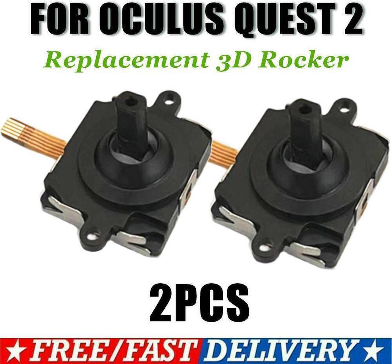 BONAEVER 2x Replacement 3D Analog Joy Stick Rocker Module for Oculus Quest 2 Controller Gun