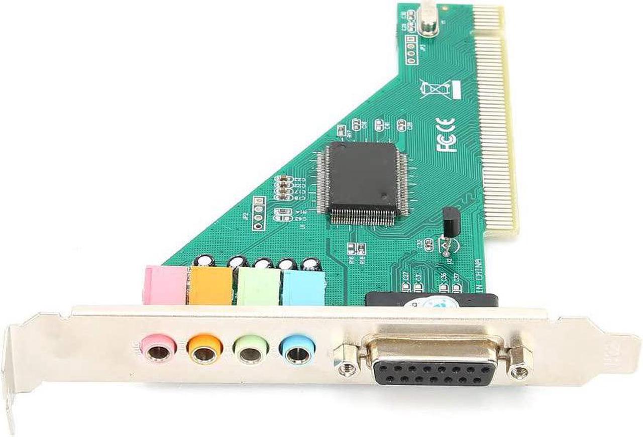 BONAEVER Sound Card120dB PCI Plug Play Sound Card Channel 4.1 for Computer Desktop Internal Audio Karte Standereo Surround CMI8738